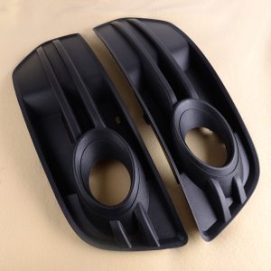 Plastic Black Car Front Bumper Vent Fog Light Grill Grille Cover 8R0 807 681 A/8R0 807 682 A Fit For AUDI Q5 2009 2010 2011 2012