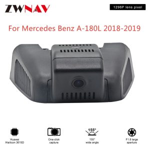 Hidden Type HD Driving recorder dedicated For Mercedes Benz A-180L 2018-2019 DVR Dash cam Car front camera WIfi