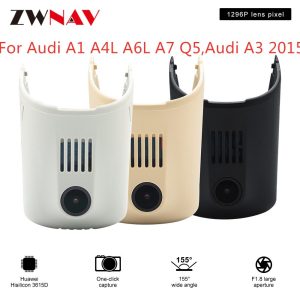Hidden Type HD Driving recorder dedicated For Audi A1 A4L A6L A7 Q5,Audi A3 2015 DVR Dash cam Car front camera WIfi