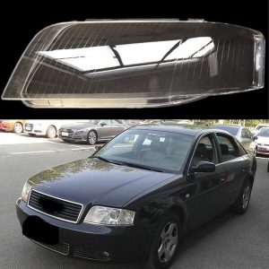 Audi A6 C5 2003-2005 front headlight lens Headlight cover lens protection transparent plastic cover A6 C5 lampshade