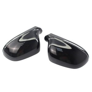 1 Pair Right/Left Side 8T0857527D/8T0857528D Automobile Rearview Mirror Cover Replacement for Audi A4 B8 C6 09-11