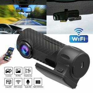 Car DVR Camera Dash Cam Auto 1080P HD Hidden Car Camera DVR Dash Cam Recorder with WiFi G-sensor Parking Mode