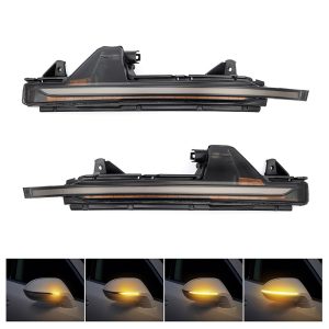 Turn Signal Dynamic LED Side Wing Rearview Mirror Indicator Blinker Light Sequential Blink Turn Signal Light For Audi A7 S7 RS7