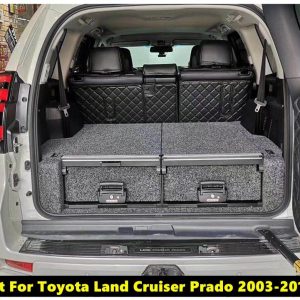 Fit For Toyota Land Cruiser Prado 2003-2019 5 Seats/7 Seats Inner Rear Door Armrest Storage Box Pocket