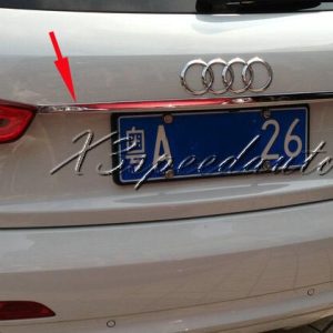 Free Shipping ABS Plastic Rear Turn Lid Cover Trim For Audi Q3 2012 2013 2014 2015