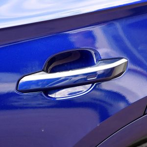 For Audi Q5 2018 Exterior Side Door Handle Decorative Cover Trim Stickers ABS Chrome 4pcs car-styling accessories