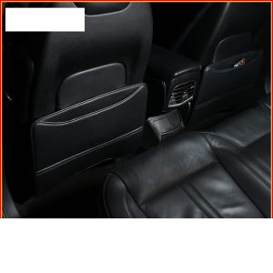 lsrtw2017 fiber leather car seat anti-kick mat for lincoln mkc 2014 2015 2016 2017 2018 2019 armrest anti-kick mat