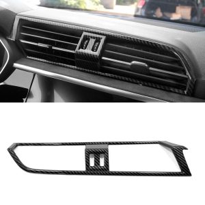 Left Hand Drive! For Audi Q3 2019 2020 Car Interior Center Console Air Vent Outlet Cover Trim ABS Plastic Auto Accessories