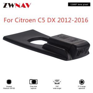 Hidden Type HD Driving recorder dedicated For Citroen C5 DX 2012-2016 DVR Dash cam Car front camera WIfi