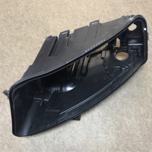 Headlight rear shell headlight base plastic black lampshade lens light rear cover Behind the lampshade for audi A6 C6 2009-2011