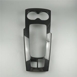 Carbon Fiber Color Center Console Gearshift Panel Decorative Trim For Audi A3 8V 2013-2019 Water Cup Holder Frame Cover Decals