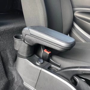 Leather armrest box with cup holder locker for Mercedes New Smart 453 Fortwo Forfour 2015-2018 Automotive interior accessories