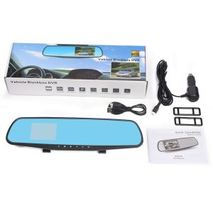 Franchise Ultra-thin Car DVR 1080P 2.8 inch CAM HD LCD Car Mirror Camera HD Vehicle DVR Cam Recorder Dashboard #0704