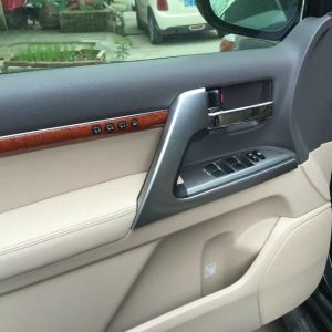 For Toyota Land Cuiser LC200 2016 2017 Car ABS Chrome Interior Mouldings Side Door Handle Cover Trims Garnish Decoration 4Pcs