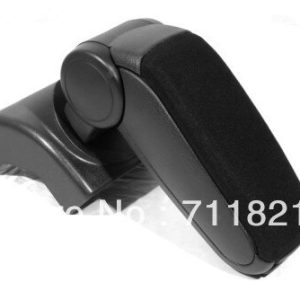 Center Console Armrest Cloth Black For Volkswagen Jetta Golf MK5