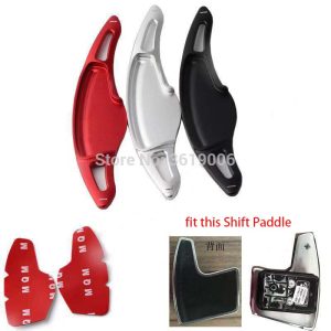 No Logo For Hyundai Sonata LF 9th 2016-19 2pcs Steering Wheel Aluminum Shift Paddle Shifter Extension Car-styling