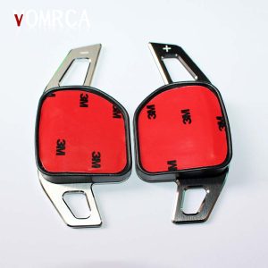 Praise car steering wheel extension shifters shift aluminum shift paddles for AUDI A3 S3 A4 S4 B8 A5 S5 A6 S6 A8 R8 Q5 Q7 TT DSG