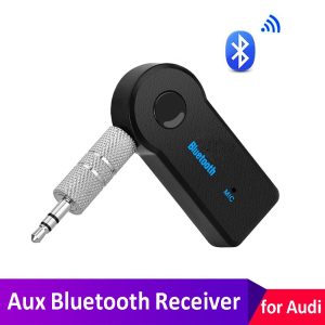 Car AUX Bluetooth Handsfree Receiver Adapter For Audi SLine A1 A3 A4 B6 B8 B5 B7 A5 A6 C5 C6 C7 A7 A8 TT Q3 Q5 Q7 80 Car Sticker
