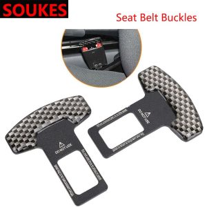 1Pcs For Audi A3 A4 B8 A6 Q5 C7 8v B5 Mercedes Benz W203 W204 W205 W124 W212 AMG Car Carbon Crash Seat Safety Belt Accessories