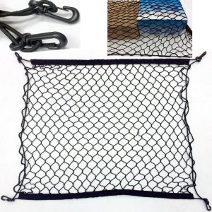 For Audi A3 A4 B6 B7 B8 A6 Q5 Q3 Auto Care Car Trunk Luggage Storage Cargo Organiser Nylon Elastic Mesh Net