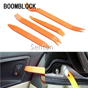 BOOMBLOCK 4pcs/set Car Removal Instal Tool Accessories For Audi A4 A3 A6 C6 B7 B8 B5 Q5 Seat Leon Ibiza Skoda Fabia Yeti Superb