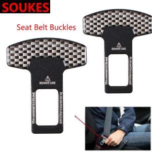 1pcs Carbon Fiber Car Safety Seat Belt Buckle Clip For Audi A3 A4 B8 B6 A6 C6 A5 B7 Q5 C5 8P Q7 TT C7 8V A1 Q3 S3 A7 B9 8L A8 80