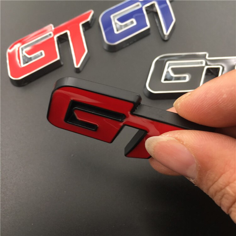 For Toyota Audi Honda GT Rear Trunk Sticker Front Grille