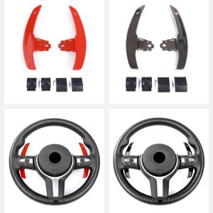 1Pair Steering Wheel Shifter Paddle Shift Extension For BMW 1 Series F20 F21 2 Series F22 F23 Active Tourer 3 Series F30 F31