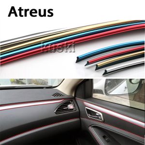 Atreus 3m Car Interior Body Decoration Strip Automobiles Stickers For BMW e46 e39 e60 e90 e36 Mini cooper Audi a4 b6 a3 a6 c5 b8
