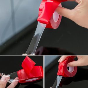 3M Car Sticker Double Sided Tape Adhesive for Audi A3 8P 8V 8L A4 B6 B8 B7 B5 B9 A6 C5 C6 C7 Q5 Q7 TT A1 Q3 S3 A7 A8 Accessories