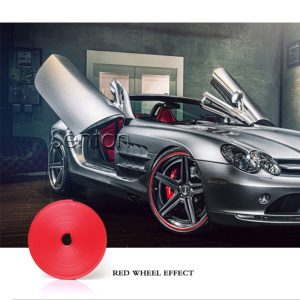 Car-Styling Car Wheel Hub Tire Protector Sticker For Audi A3 A4 B6 B8 B7 B5 A6 C5 C6 Q5 A5 Q7 TT A1 S3 S4 S5 S6 Fiat 500 Punto