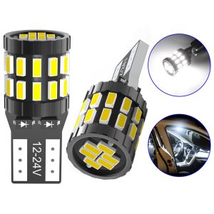 2x T10 LED Canbus Bulb W5W 168 194 Clearance Parking Lights For Audi A6 C5 C6 C7 A3 8P 8V A4 B5 B6 B7 B8 A5 A7 A8 Q3 Q5 Q7 TT R8