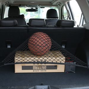 Car Mesh Cargo Net Holder Trunk Auto Elastic Storage 4 Hook For Audi A3 A4 A5 A6 A7 A8 B6 B7 B8 C5 C6 TT Q3 Q5 Q7 S3 S4