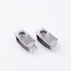 2pcs LED Car Logo Door Light Projector For Audi A1 8X A3 8V A4 B7 B8 A5 8T A6 C5 C6 C7 A7 A8 D3 D4 R8 Q3 8U Q5 8R Q7 4L TT 8J