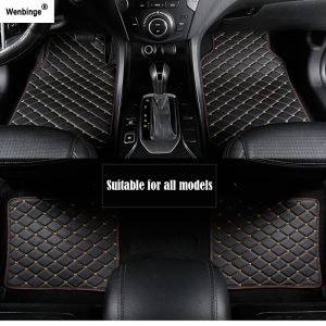 Wenbinge car floor mat For audi a3 sportback audi a5 sportback a4 b8 avant tt car accessories waterproof car carpet