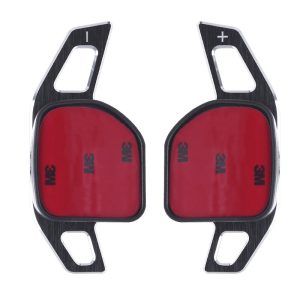 Car Steering Wheel DSG Paddle Extension Shifters Shift Sticker Decoration For AUDI A3 S3 A4 S4 B8 A5 S5 A6 S6 A8 R8 Q5 Q7 RS6 A1