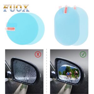 2pcs Anti Fog Waterproof Car Sticker Rearview Mirror Protective Film For Audi A1 A3 A4 A5 A6 Q3 Q5 Q7 B8 C5 C6 TT Accessories