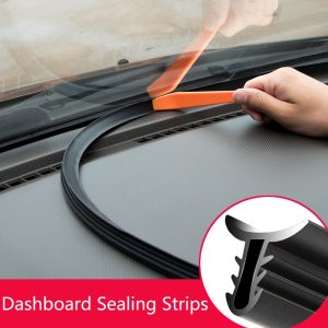Car Stickers Dashboard Sealing Strips Auto Interior Accessories For HYUNDAI IX35 Solaris Opel Mokka kia sportage Audi a4 b8