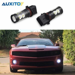 2pcs P13W PSX26W Car LED Fog Light DRL Day Running Light Bulb 50W For Audi A4 B8 Chevrolet Camaro Mercedes W212 C207 A207 W211