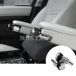 For Land Rover Discovery 5 L462 Inner Console Armrest Box Adjustment Knob 2017-2018 2pcs