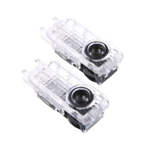 2x LED Car Door Welcome Light LOGO Ghost Shadow Lamp For AUDI A4 B5 B6 B7 B8 A5 A1 A3 C5 A6 C6 C7 A7 A8 Q3 Q5 Q7 TT 80 90 100 8L