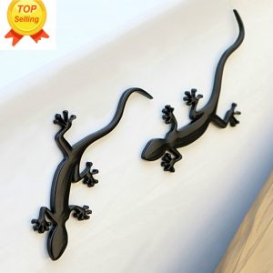 3D Metal Gecko Car Accessories Sticker For Audi Quattro Sline A3 A4 B6 B5 A1 B7 B8 A7 Q3 Q5 Q7 S4 RS4 A5 S5 RS5 S6 S7 A8 TT A6