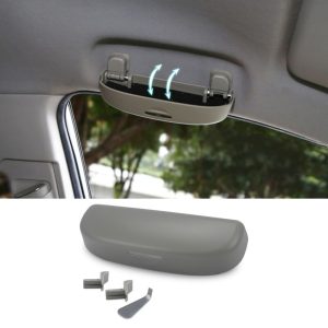 Car Sunglasses Holder Eyeglasses Storage Box Case Car Styling Accessories for Audi A3 A4 B8 B6 B7 A5 A6 C6 C7 80 Q5 Q3 Q7 TT A8