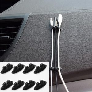 8pcs Car Wire Clip Stickers for Audi A1 A2 A3 A4 A5 A6 A7 A8 B5 B6 B7 B8 C5 C6 Q2 Q3 Q5 Q7 TT S3 S4 S5 S6 S7 S8