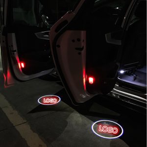 2X For Audi S5 A4 B5 B6 B7 B8 B9 C5 C6 A3 8V 8P 8L 80 200 90 C7 A5 A6 S3 S6 Q7 A1 quattro TT Led Car Door Welcome Logo Lights