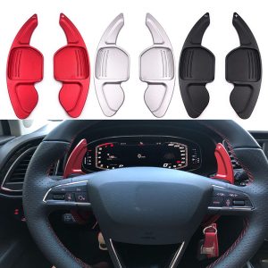 Aluminum Steering Wheel Paddle Shifter Gear Shift Shifter Extension for Seat Leon Cupra 5F Ibiza 6F Arona Ateca Leon ST Alhambra
