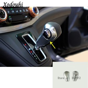 For Honda CRV CR-V 2012 2013 2014 2015 2016 Car styling stick ABS inner middle front Shift Stall Paddle cup lamp frame trim 2pcs