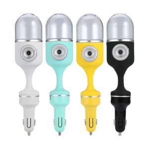 USB Car Humidifier Car Mini Aroma Humidifier 70ml Aroma Oil Diffuser Car Air Purifier DC12V-24V Car Accessories