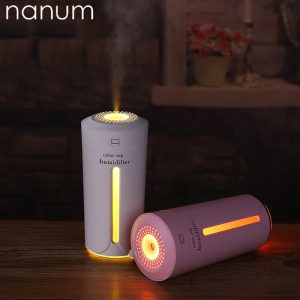 Car air freshener USB Ultrasonic Home Color Cup Humidifiers Car Humidifier Purifier Atomizer LED Lamp Aromatherapy Diffuser