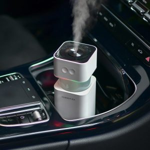 Air Humidifier USB Charging Spin Discoloration Led Night Light Aromatherapy Essential Oil Aroma Diffuser Home Car Office